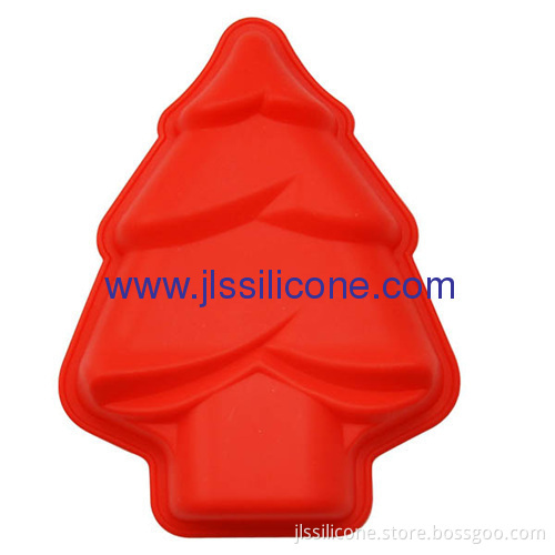 Mini Single Christmas Tree Silicone Muffin Cake Baking Mold